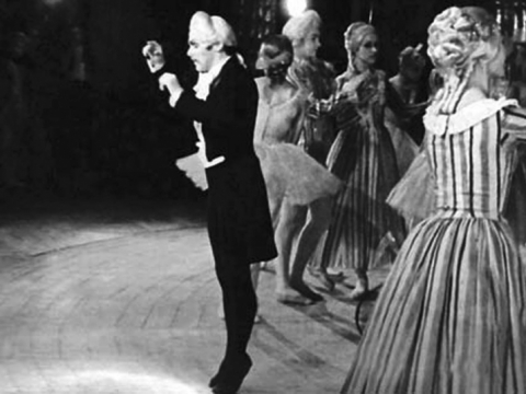 Eligijus Bukaitis (Droselmajeris) balete „Spragtukas“. 1975  m. 