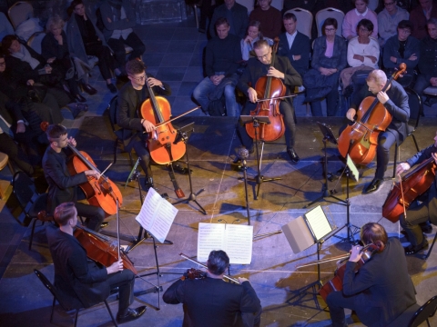 „Cello Club“. K. Bingelio nuotr.