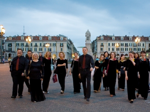 Choras „Promusica“. Foto: Robertas Vaitekunas 