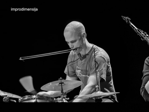 Chris Corsano ir Lotte Anker. Organizatorių nuotr.