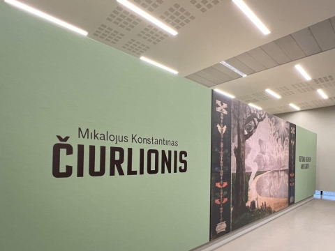 Paroda „Mikalojus Konstantinas Čiurlionis. Aukščiau dangaus ir žemės“. Cor Pot nuotr.