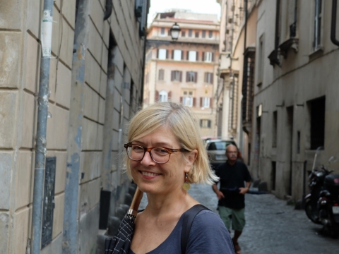 Giedrė Jankevičiūtė. Roma. 2019 m. A. Jacovskytės nuotr.