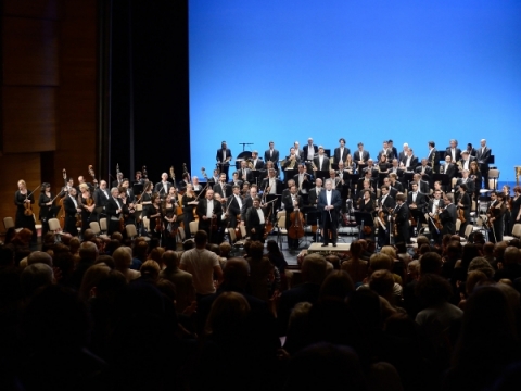 Izraelio filharmonijos orkestras. M. Aleksos nuotr.