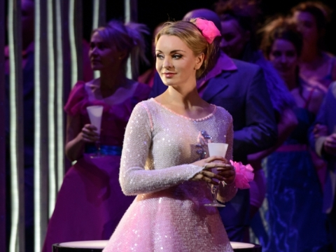 Katerina Tretyakova (Violeta) spektaklyje „Traviata“. M. Aleksos nuotr.
