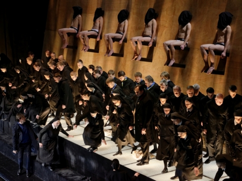 Scena iš operos „Don Karlas“. M. Aleksos nuotr.