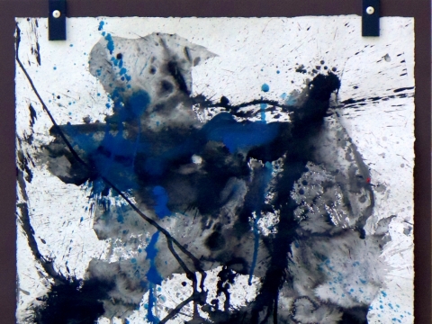Eugenijus Antanas Cukermanas, „Mėlyna“. 2023 m. AP galerijos inf.