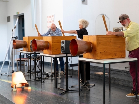 „Ensemble of Futurist Noise Intoners“. G. Baresi nuotr. 