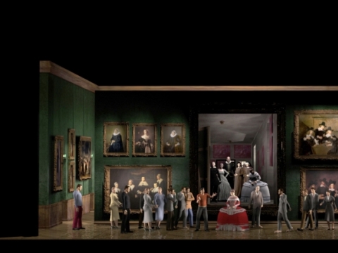 „Ernani“. Scenografija Rudy Sabounghi