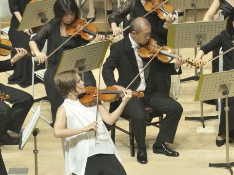 Leila Josefowicz. R. Hotta nuotr.