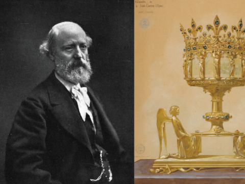Gaëlio Favier paskaita „Viollet-le-Duc. Nepažįstami lobiai“. BPM nuotr.