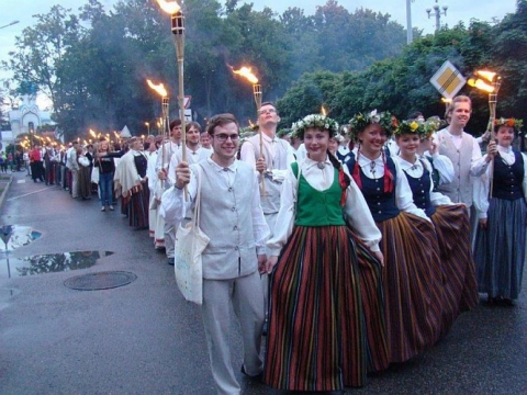 „Gaudeamus“ Latvijoje. A. Grinbergo nuotr.