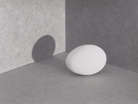 Genevos Sills, iš parodos „Kūgiai ir kiaušiniai“