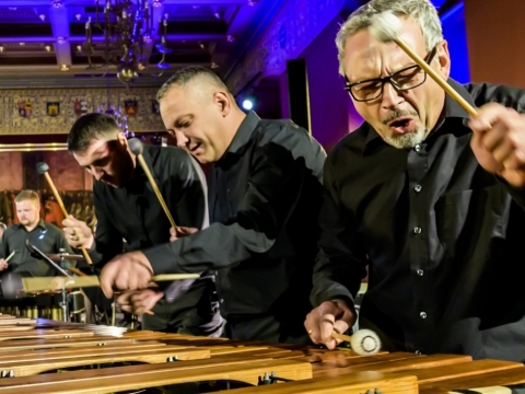 „Giunter Percussion“. D. Matvejevo nuotr.