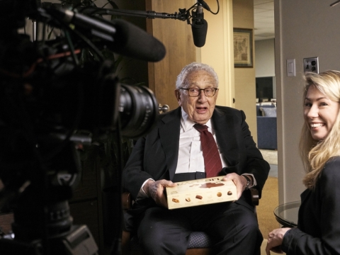 Henry J. Kissingeris ir Giedrė Žickytė