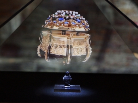 Holograma Vilniaus katedros pažemiuose