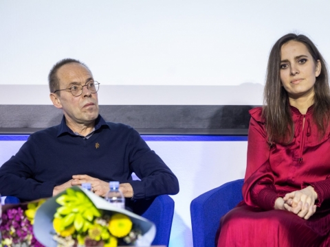 Ieva Dumbrytė ir Valdas Papievis. M. Ambrazo nuotr. 