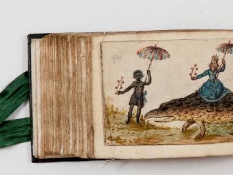 LMA Vrublevskių bibliotekoje saugomas atminimų albumas, rašytas 1629–1633 m., savininkas Johann Kleffmann (Johannis Cleffmanno vel Johan Kleffman), karinio pulko sekretorius