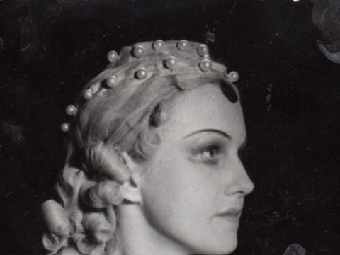 Irena Ylienė (Džuljeta) operoje „Romeo ir Džuljeta“. Nuotrauka iš Lietuvos muzikų sąjungos archyvo