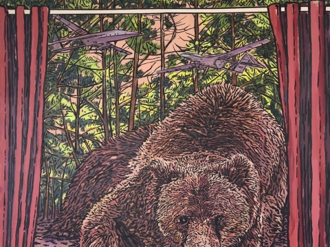 Jolanta Kyzikaitė, „Lokio sapnas“. 2024 m.