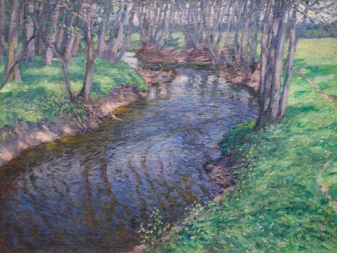 P. Kalpokas, Upelis pavasarį.