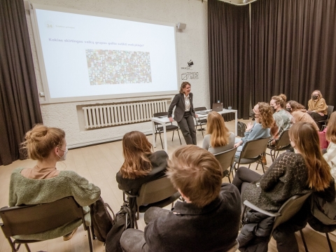 Kino edukatorių mokymai. Dainiaus Putino nuotr.