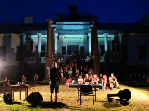 Kino stovykla Gelgaudiškio dvare 2014-aisiais