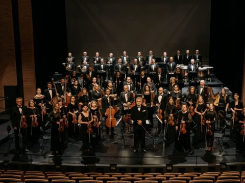 Klaipėdos valstybinio muzikinio teatro orkestras. D. Rimeikos nuotr.