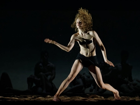 Scena iš šokio spektaklių triptiko „Dona Kichotė“. M. Aleksos nuotr.