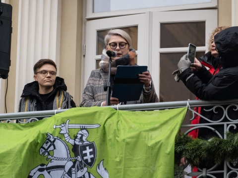 Signatarų namai Nacionalinės emancipacijos dienos metu. A. Bėkštos / Lietuvos nacionalinio muziejaus nuotr. 