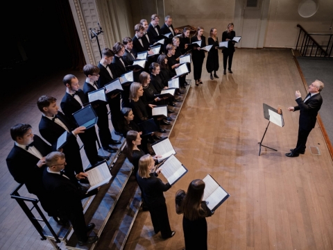 LMTA kamerinis choras. G. Matkutės ir S. Lukoševičiaus nuotr.