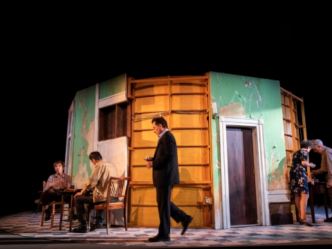 Scena iš spektaklio „La Obra“. N. Wagner-Strauss nuotr.