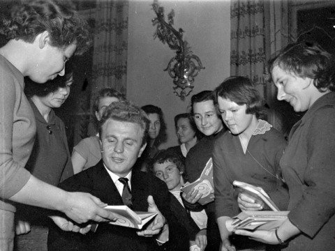 Justinas Marcinkevičius. Lietuvos centrinio valstybės archyvo nuotr.
