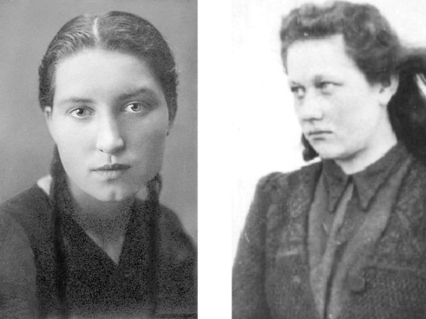 Lietuvos partizanės Diana Glemžaitė ir Irena Petkutė. Organizatorių nuotr.