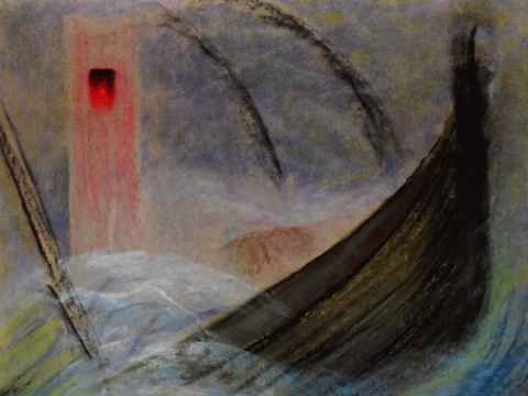 Mikalojus Konstantinas Čiurlionis, „Rūstybė“. 1904 m.  