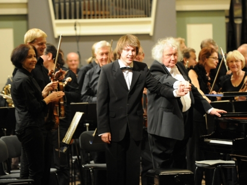 Rokas Valuntonis, Juozas Domarkas. T.Urbelionio nuotr.