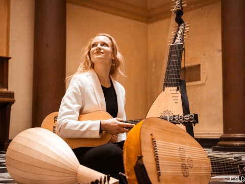 Meistriškumo kursų lektorė Ieva Baltmiškytė. T. de Beuckelaerio nuotr.