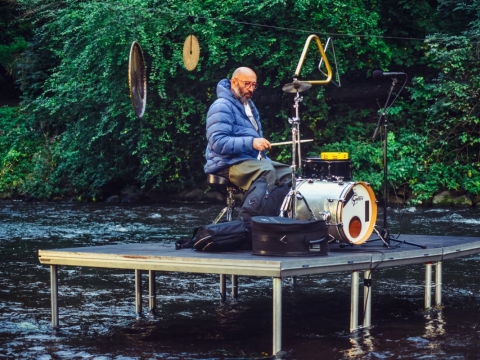 „Muzika erdvėje“. Arkadijus Gotesmanas. T. Tereko nuotr.