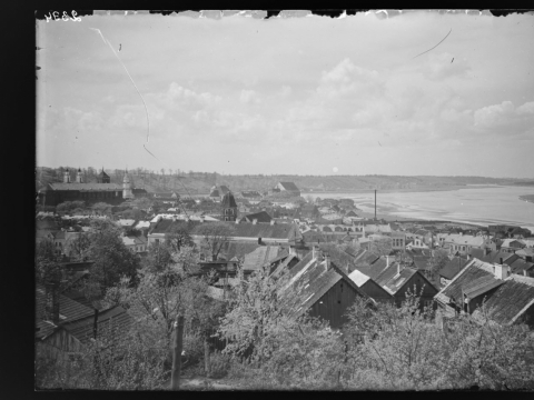 Antanas Ingelevičius, „Nemuno ir Neries santakos panorama“. Apie 1930 m.