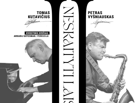 „Neskaityti laiškai. II“ koncerto afiša
