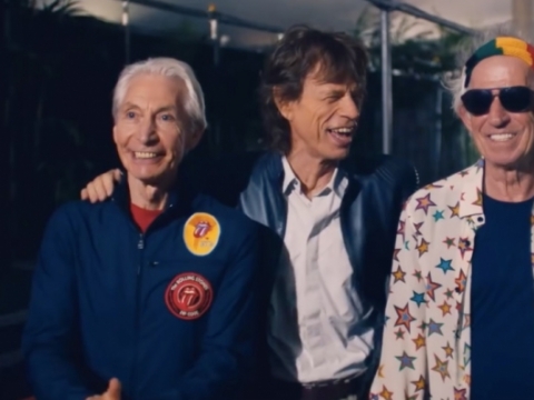 Kadras iš filmo „Ole Ole Ole Rolling Stones“ 