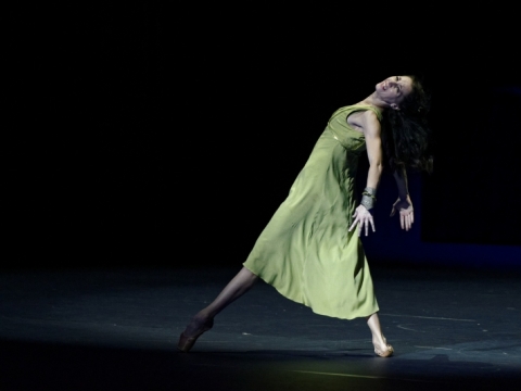 Olga Konošenko (Eglė) balete „Eglė žalčių karalienė“. M. Aleksos nuotr.