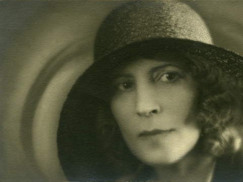 Olga Dubeneckienė-Kalpokienė apie 1933 m. LTMKM archyvo nuotr.