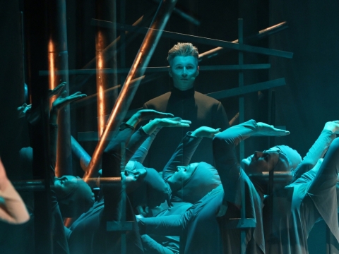 „Strazdas – žalias paukštis“. Panevėžio muzikinio teatro nuotr. 