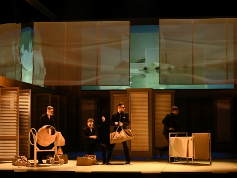 Scena iš operos „Figaro vedybos“. M. Aleksos nuotr.