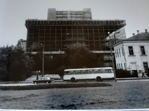 Operos ir baleto teatro statyba. LLMA archyvo nuotr.