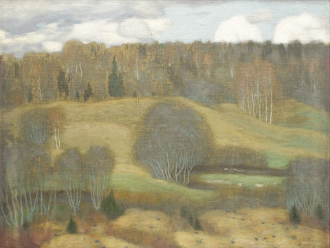 Petras Kalpokas. Peizažas. 1904 m