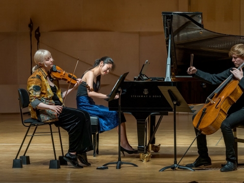 „Paddigton Trio“ ansamblis. Organizatorių inf.