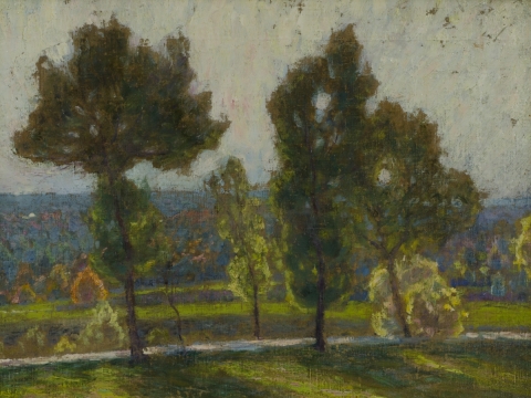 Petras Kalpokas, Peizažas. 1908 m.