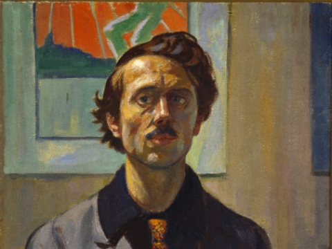 Petras Kalpokas, „Autoportretas“. 1921 m. 