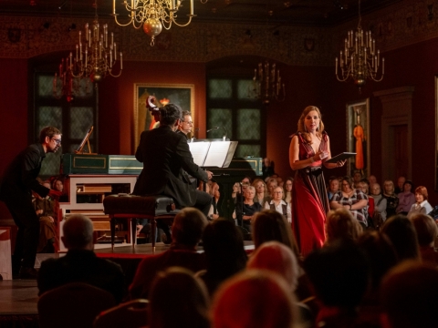 „Canto Fiorito“ ansamblis pirmajame M. Skakio festivalio koncerte. Organizatorių nuotr. 
